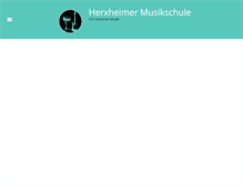 Tablet Screenshot of herxheimer-musikschule.de